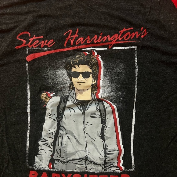 Stranger Things 3/4 Sleeve Shirt Size Large - Picture 2 of 4